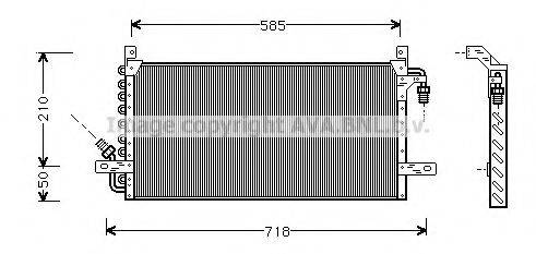 AVA QUALITY COOLING IS5019 Конденсатор, кондиціонер