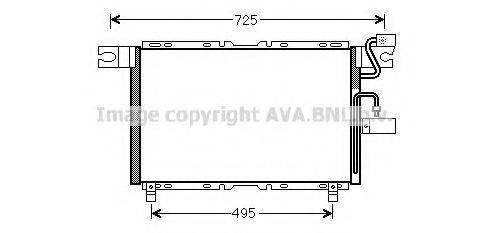 ISUZU 8972310870 Конденсатор, кондиціонер