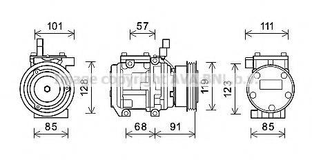 AVA QUALITY COOLING KAAK155