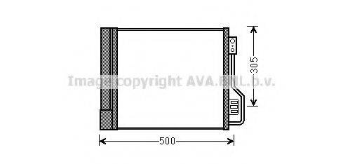 AVA QUALITY COOLING MC5013 Конденсатор, кондиціонер