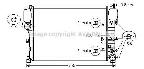 AVA QUALITY COOLING MS2447