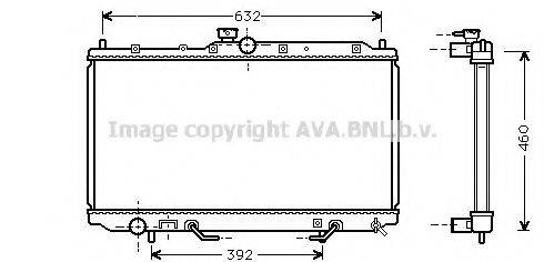 BLUE PRINT ADC49867 Радіатор, охолодження двигуна