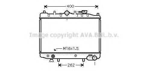 BLUE PRINT ADM59807 Радіатор, охолодження двигуна