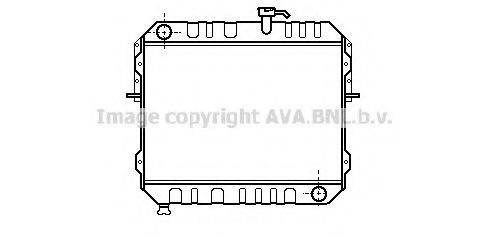KUHLER SCHNEIDER 211301 Радіатор, охолодження двигуна