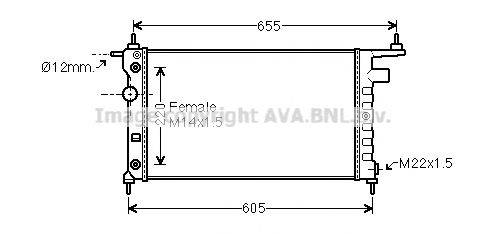 AVA QUALITY COOLING OLA2184