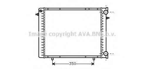 AVA QUALITY COOLING RT2088 Радіатор, охолодження двигуна