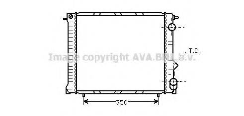 AVA QUALITY COOLING RT2110 Радіатор, охолодження двигуна