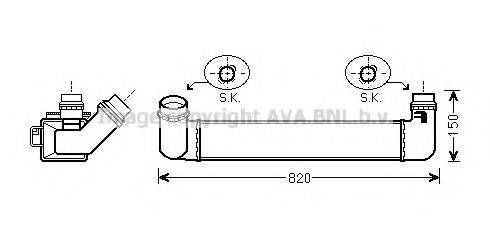 KALE OTO RADYATOR 3053 Інтеркулер