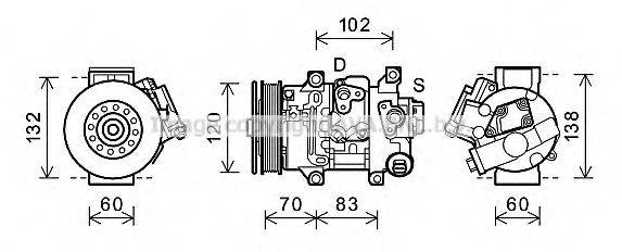 AVA QUALITY COOLING TOAK627