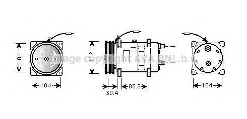 FORD 89831429 Компресор, кондиціонер