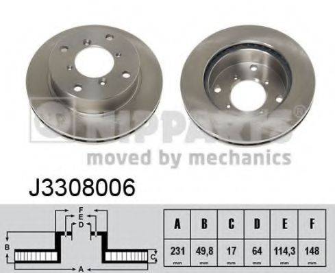 NIPPARTS J3308006