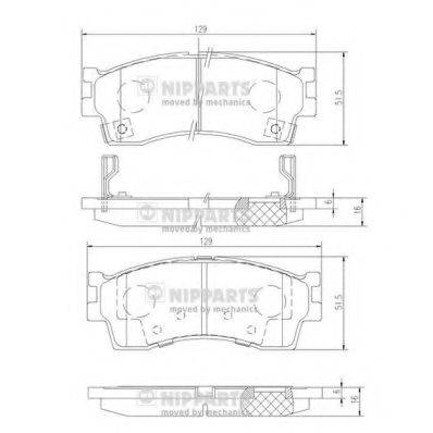 NIPPARTS J3600308