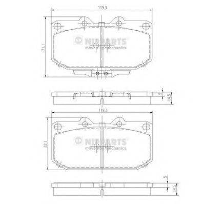 NIPPARTS J3601047