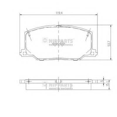 NIPPARTS J3602037