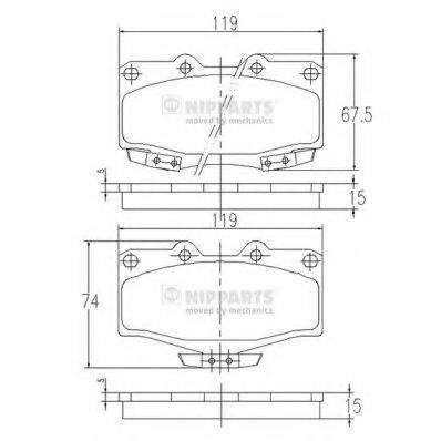 NIPPARTS J3602054