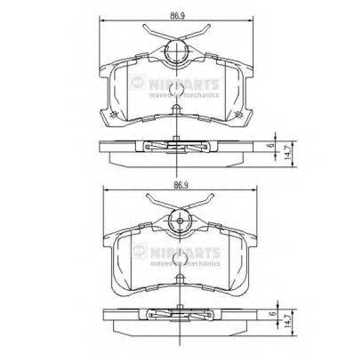 NIPPARTS J3612026