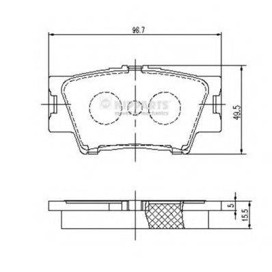 NIPPARTS J3612035