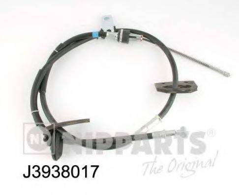 NIPPARTS J3938017 Трос, стоянкова гальмівна система