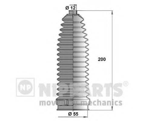 MAZDA 77363828 Комплект пильника, рульове керування