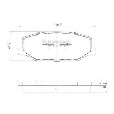 NIPPARTS J3608003