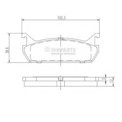 NIPPARTS J3616001