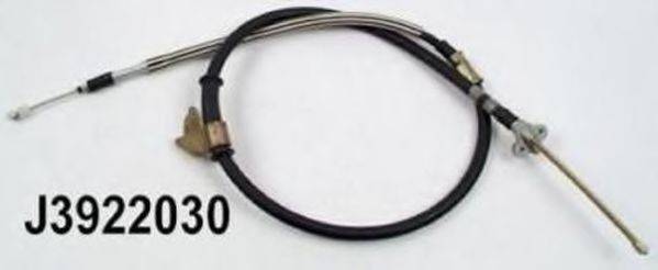 TOYOTA 4643020380 Трос, стоянкова гальмівна система