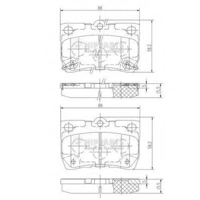 NIPPARTS N3612041