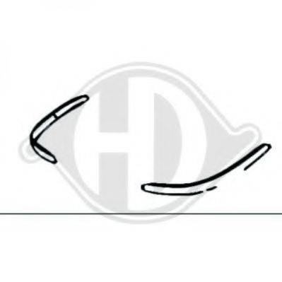 HONDA 71503S04000 Облицювання / захисна накладка, буфер