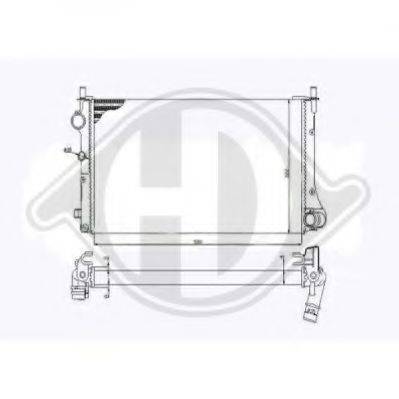 EQUAL QUALITY RM0434 Радіатор, охолодження двигуна