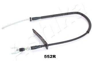 JAPANPARTS BC-552R Трос, стоянкова гальмівна система