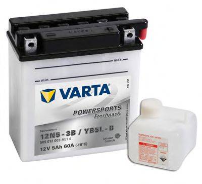 VARTA 505012003A514 Стартерна акумуляторна батарея; Стартерна акумуляторна батарея