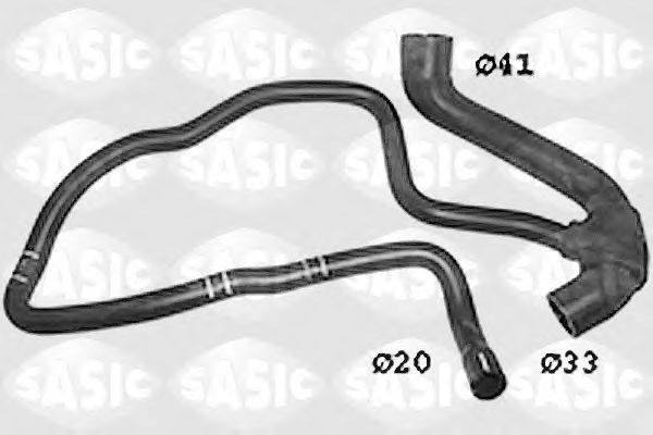 OPEL 1336227 Шланг радіатора