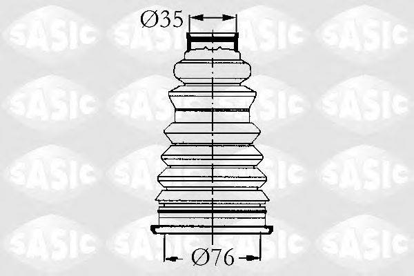 CF GOMMA 13594 Комплект пильника, приводний вал