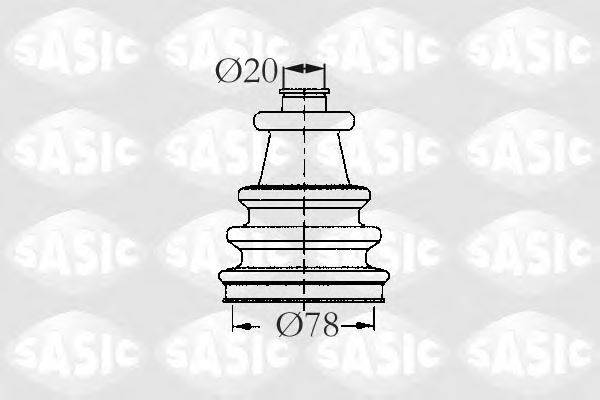 CORTECO 329341B Комплект пильника, приводний вал