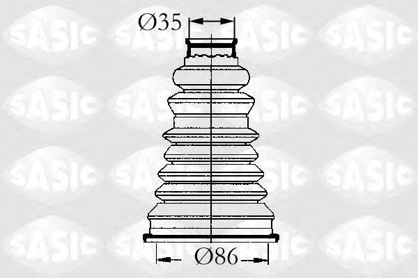 CF GOMMA 13595 Комплект пильника, приводний вал