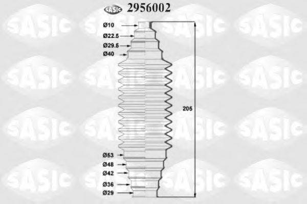 SASIC 2956002 Пильовик, рульове управління
