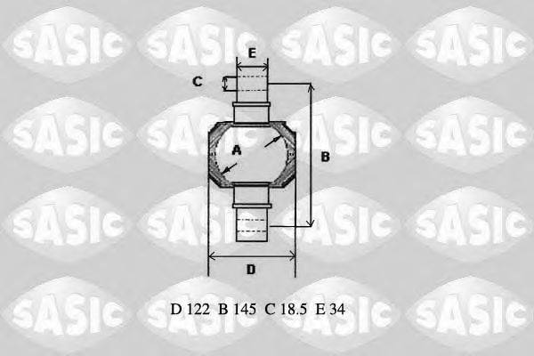 ZF PARTS 2384401 ремонтний комплект, важіль підвіски