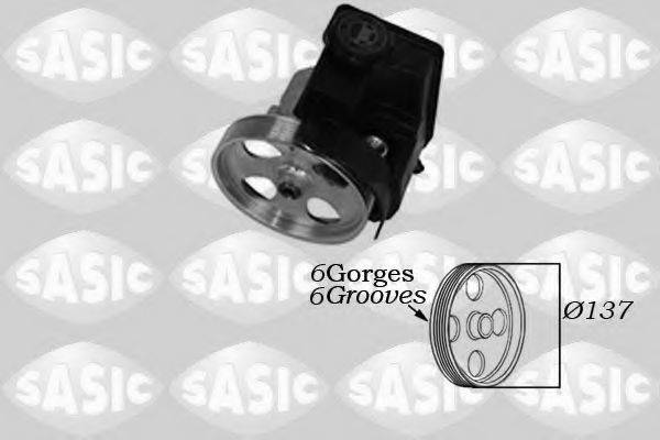 ZF PARTS 5960000008 Гідравлічний насос, кермо