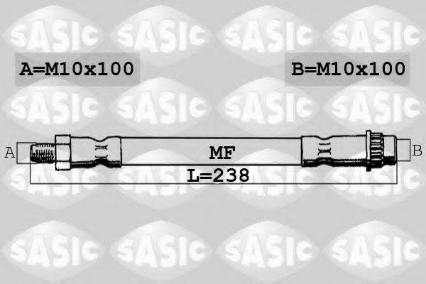 ATE SL5880 Гальмівний шланг