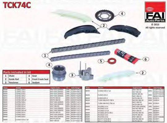 FAI AUTOPARTS TCK74C