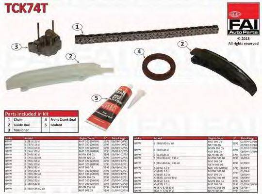 FAI AUTOPARTS TCK74T