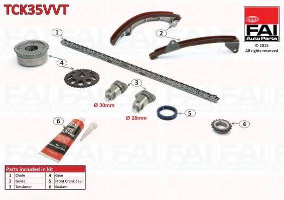 FAI AUTOPARTS TCK35VVT