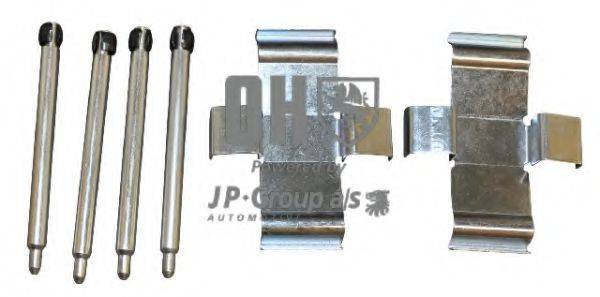 JP GROUP BFK653 Комплектуючі, колодки дискового гальма