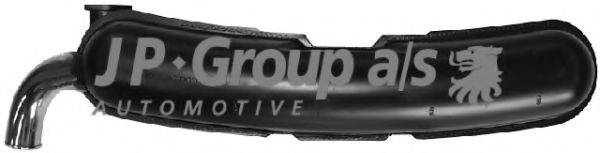 JP GROUP 92.501 Глушник вихлопних газів кінцевий