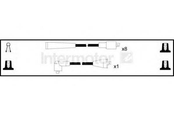 INTERMOTOR 76130 Комплект дротів запалювання