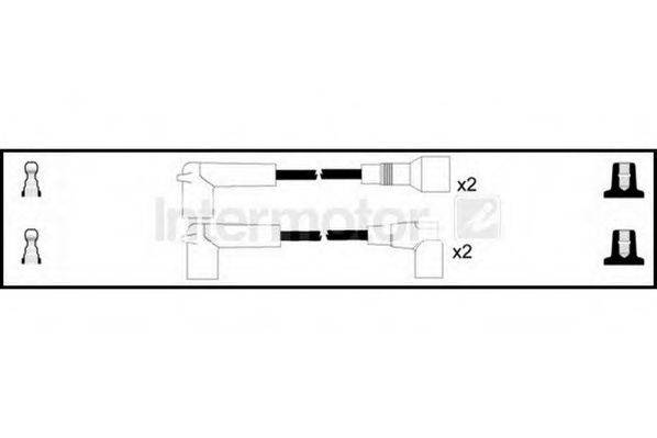 INTERMOTOR 76146 Комплект дротів запалювання