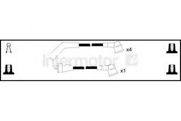 INTERMOTOR 76278 Комплект дротів запалювання