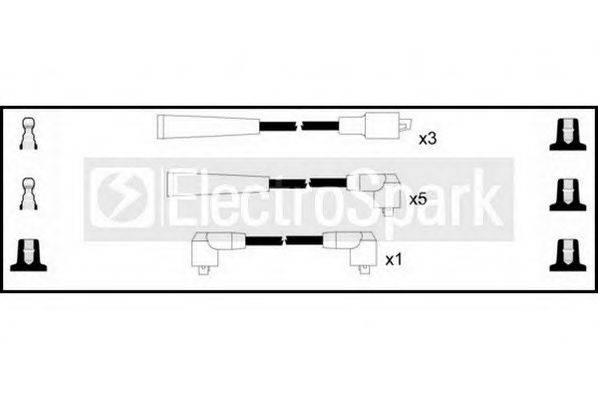 STANDARD OEK631 Комплект дротів запалювання