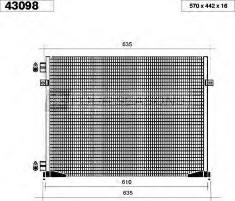 GENERAL MOTORS 91168643 Конденсатор, кондиціонер