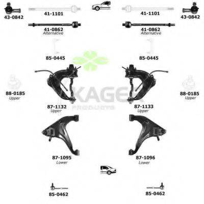 KAGER 800574 Підвіска колеса